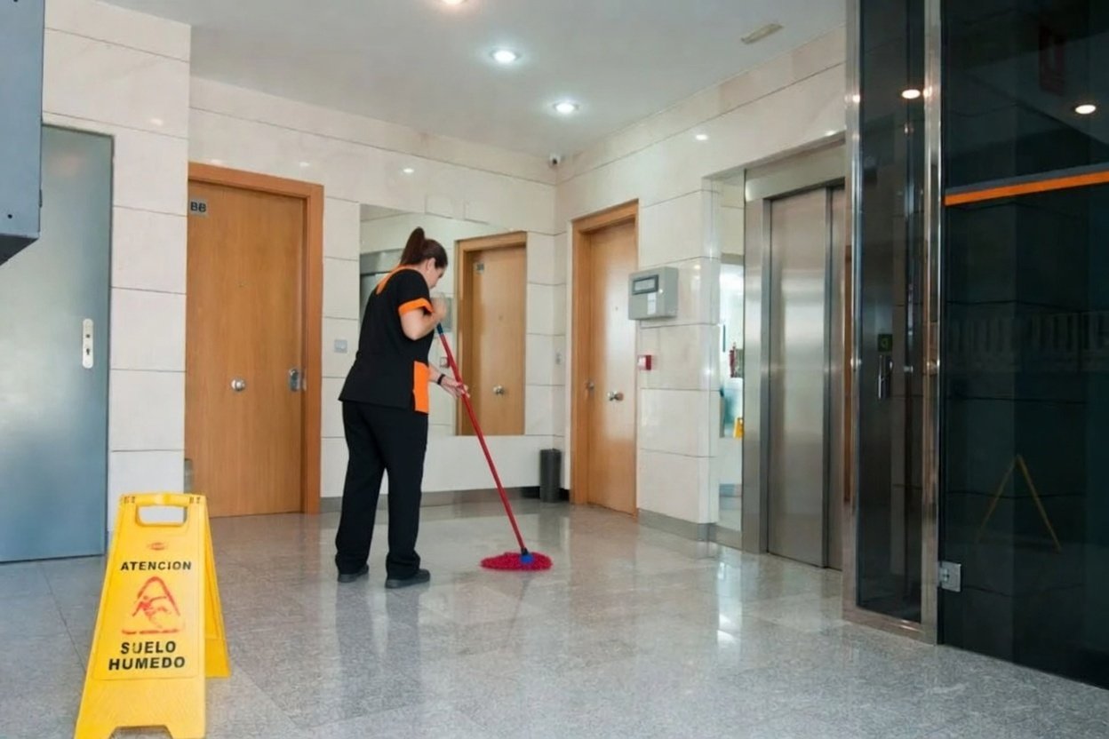 Mantenimiento y limpieza de comunidades de vecinos en Granada